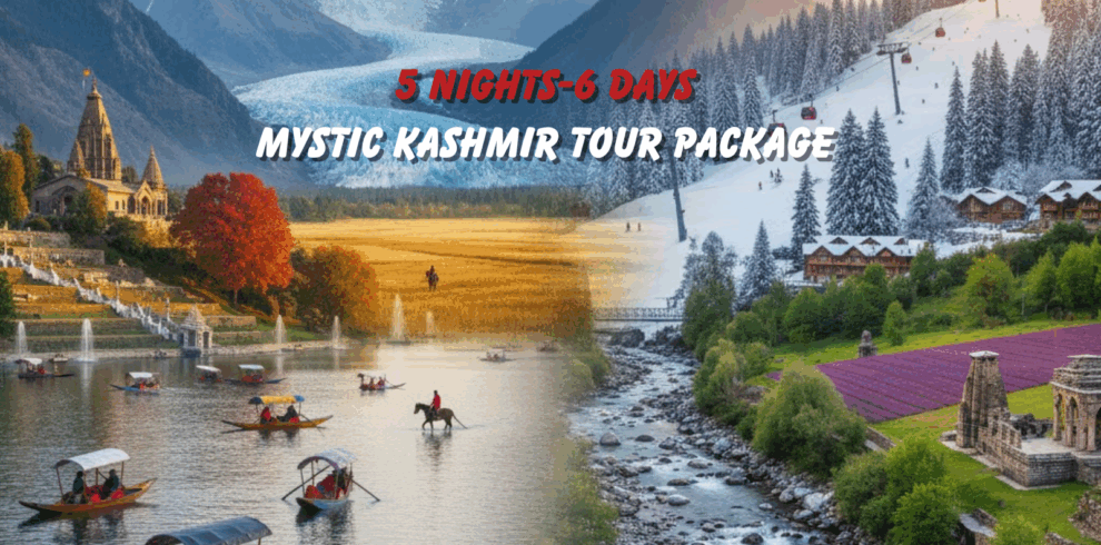 5 Nights-6 Days Mystic Kashmir Tour Package