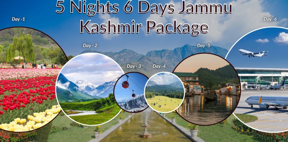 5 Nights 6 Days Jammu Kashmir Package