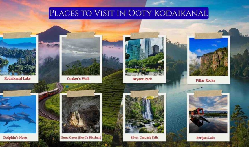 Places to Visit in Ooty Kodaikanal