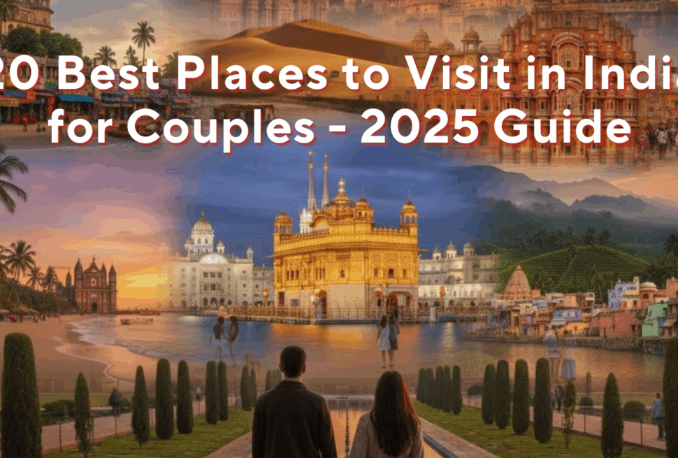 Best Places to Visit in India for Couples