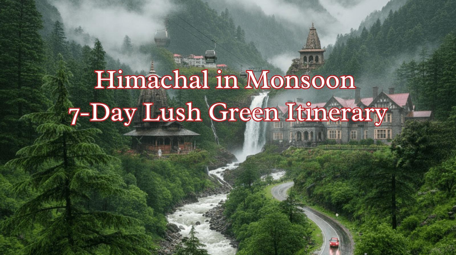 Himachal Pradesh monsoon itinerary