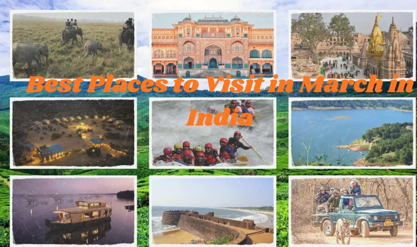 Best Places to Visit in March in India 2026: Top Spring Destinations for a Perfect Holiday
